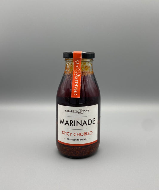 Charlie Ivy's, Spicy chorizo marinade.