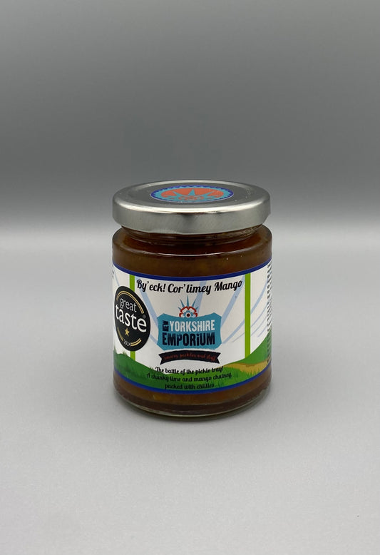 New Yorkshire Emporium, By'eck! Cor'limey mango chutney.